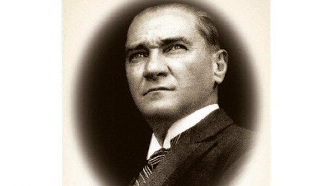 Gazi Mustafa Kemal ATATÜRK'ü Saygı ve Rahmetle Anıyoruz.